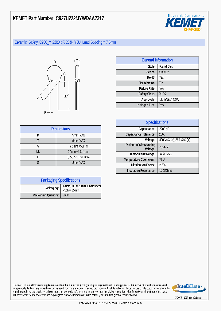 C927U222MYWDAA7317_9000378.PDF Datasheet