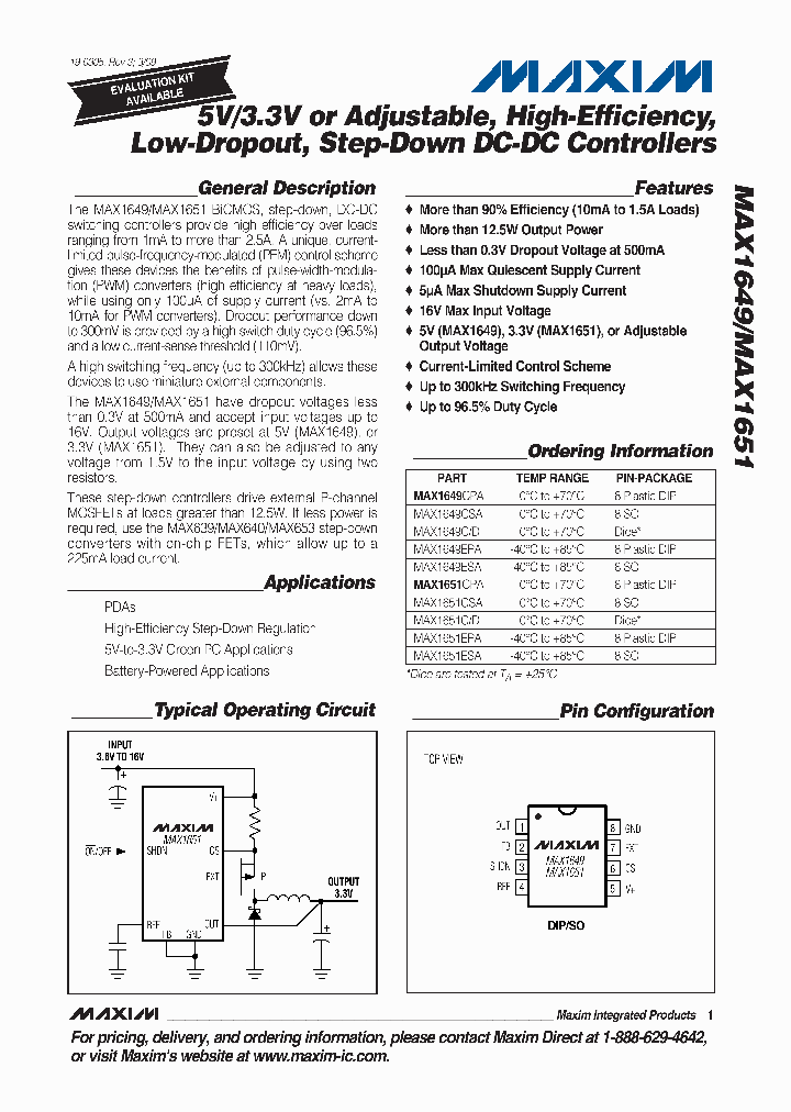 MAX1651CD_9000737.PDF Datasheet