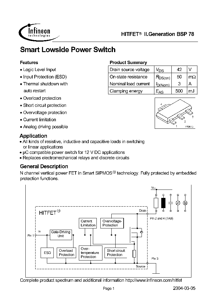 BSP78_9000782.PDF Datasheet