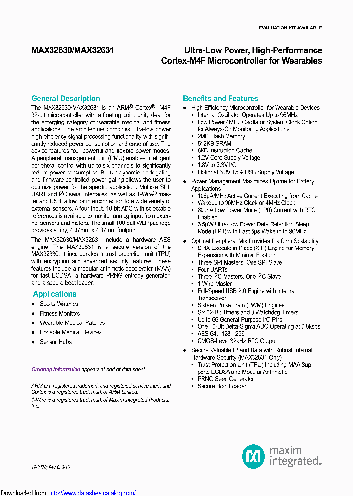 MAX32630ICQ_9000777.PDF Datasheet
