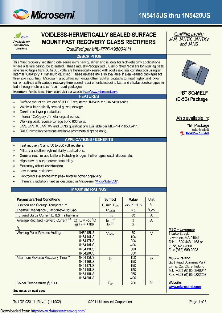 1N5420US_9001033.PDF Datasheet