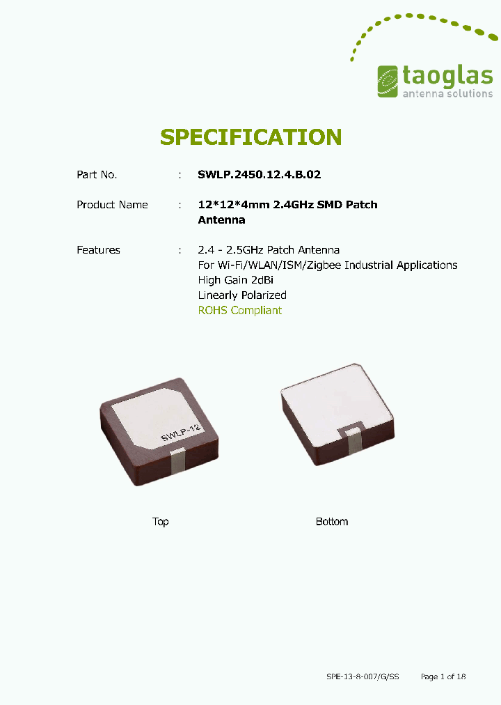 SWLP2450124B02_9001233.PDF Datasheet