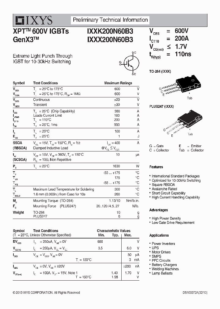 IXXK200N60B3_9001761.PDF Datasheet