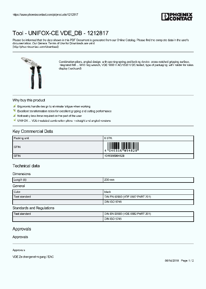 UNIFOX-CE-VDE-DB_9002000.PDF Datasheet