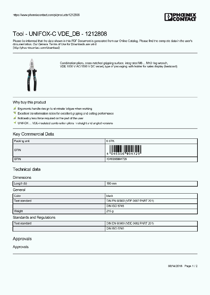 UNIFOX-C-VDE-DB_9002001.PDF Datasheet