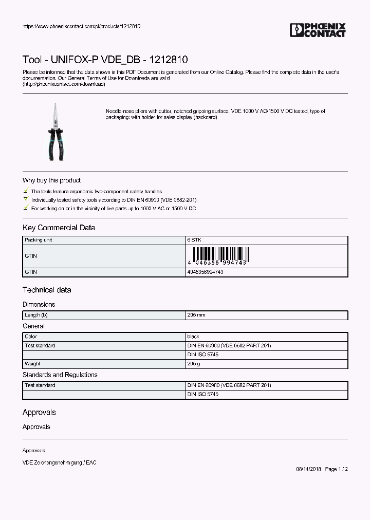 UNIFOX-P-VDE-DB_9002005.PDF Datasheet