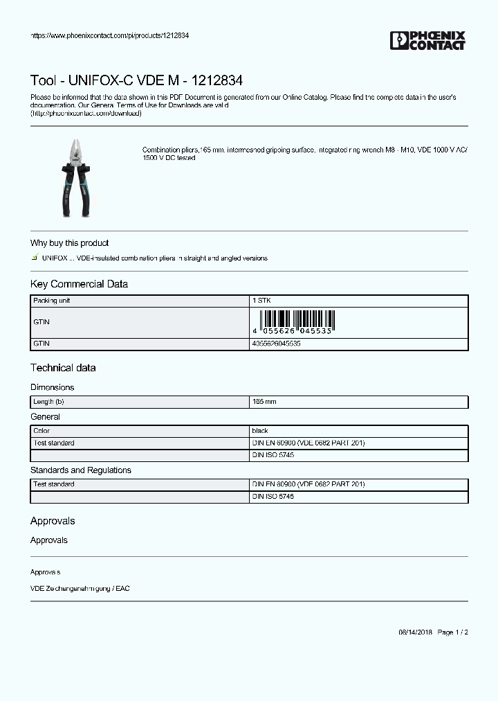 UNIFOX-C-VDE-M_9002009.PDF Datasheet