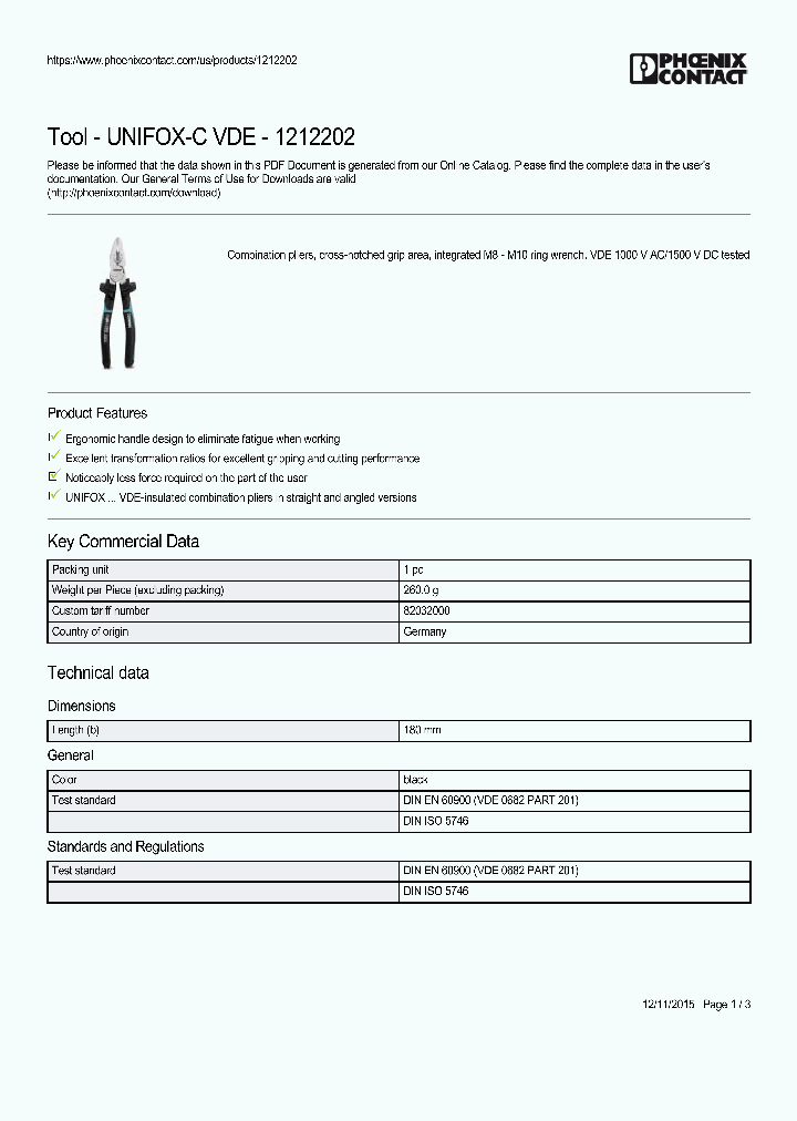 UNIFOX-C-VDE_9002281.PDF Datasheet