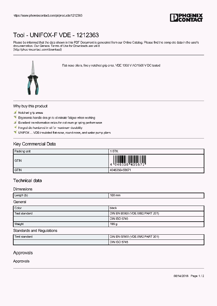 UNIFOX-F-VDE_9002284.PDF Datasheet