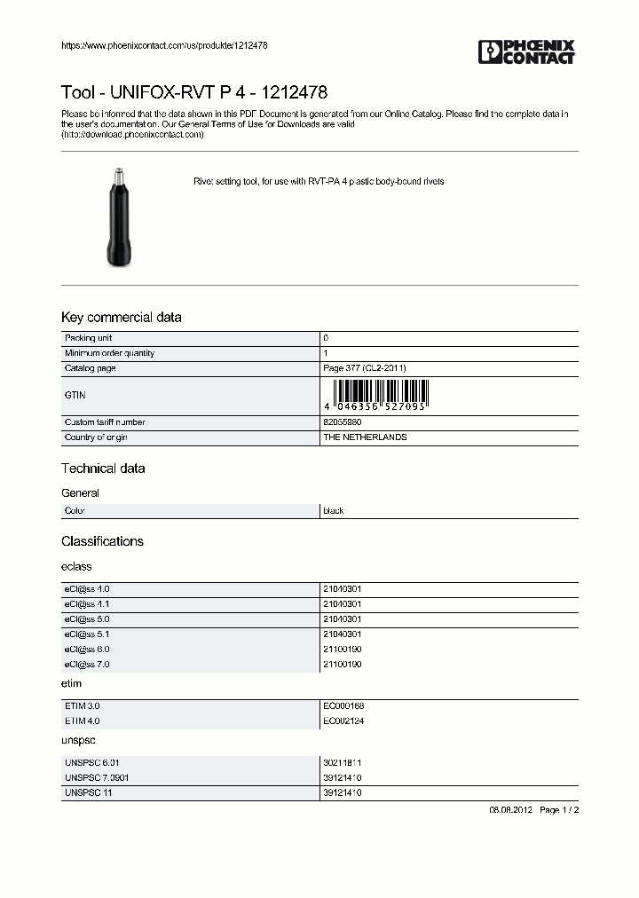 UNIFOX-RVT-P-4_9002290.PDF Datasheet