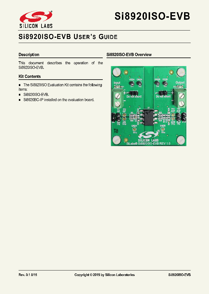 SI8920ISO-EVB_9002444.PDF Datasheet