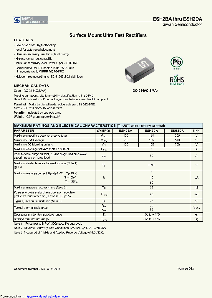 ESH2BA_9003015.PDF Datasheet