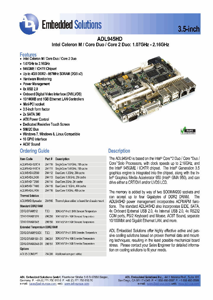 ADL945HD_9003183.PDF Datasheet