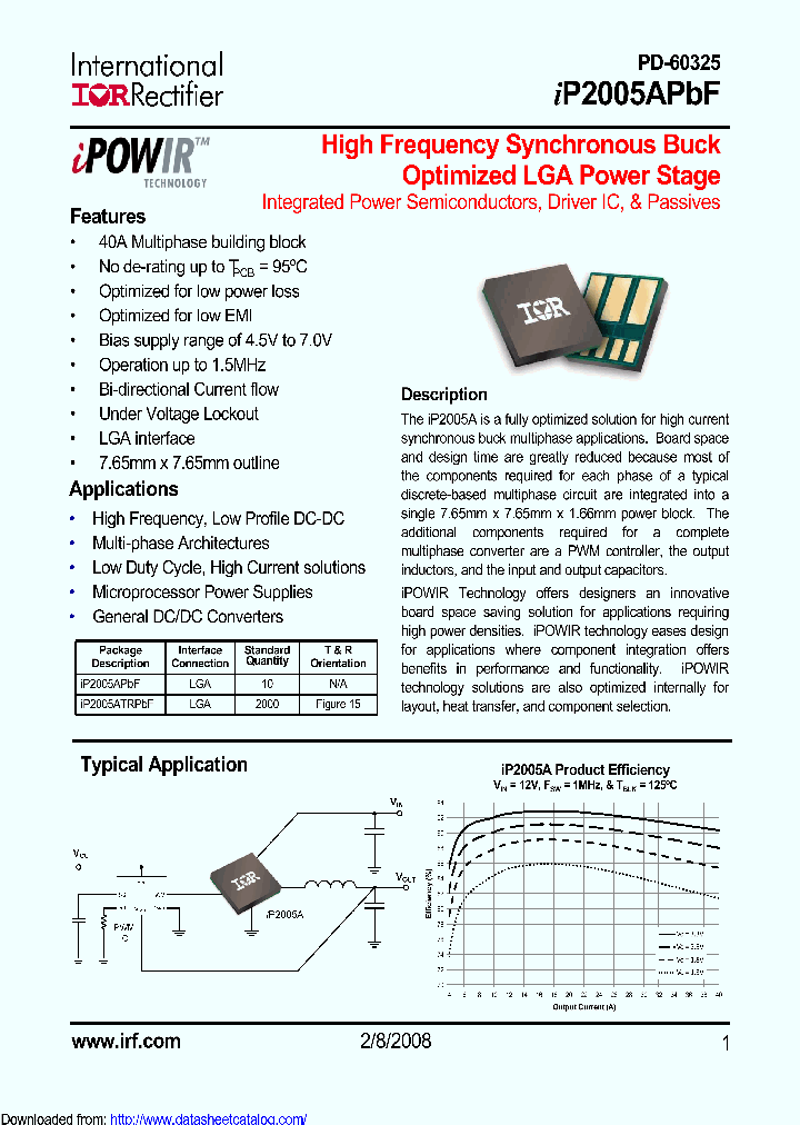 IP2005ATRPBF_9003612.PDF Datasheet