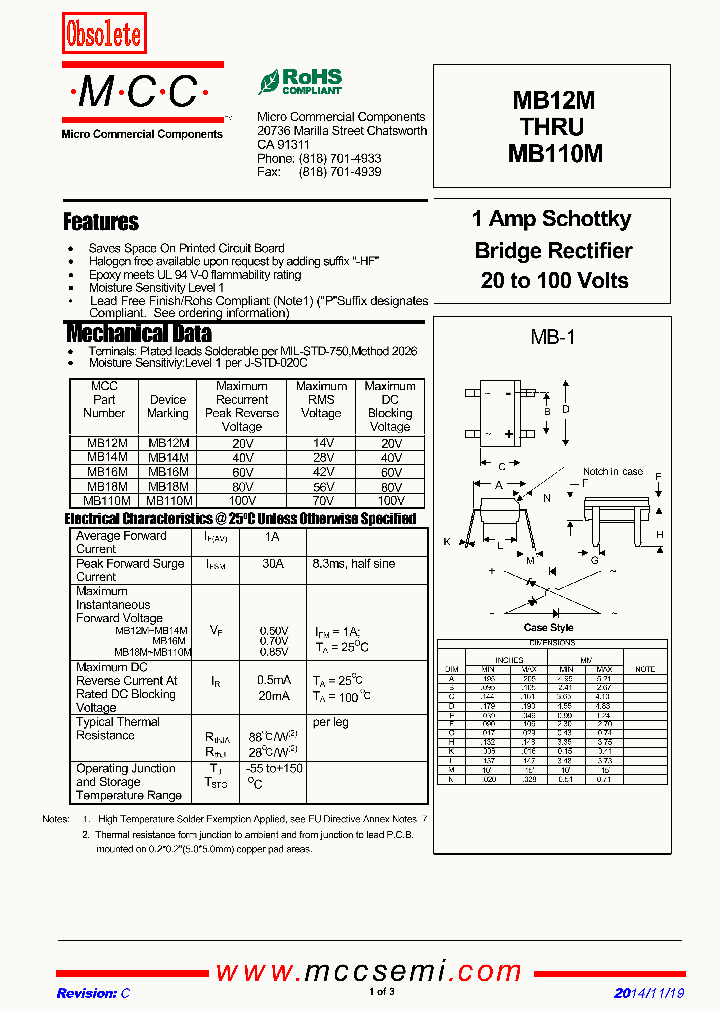 MB16M_9003830.PDF Datasheet