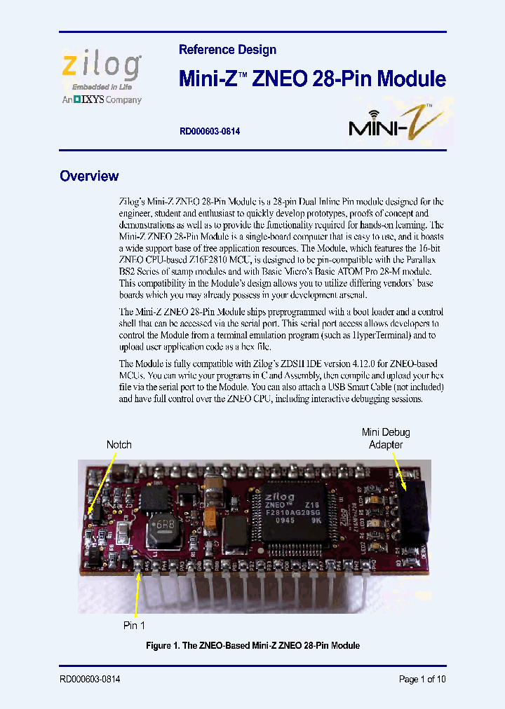 Z16F2800100MODG_9004495.PDF Datasheet