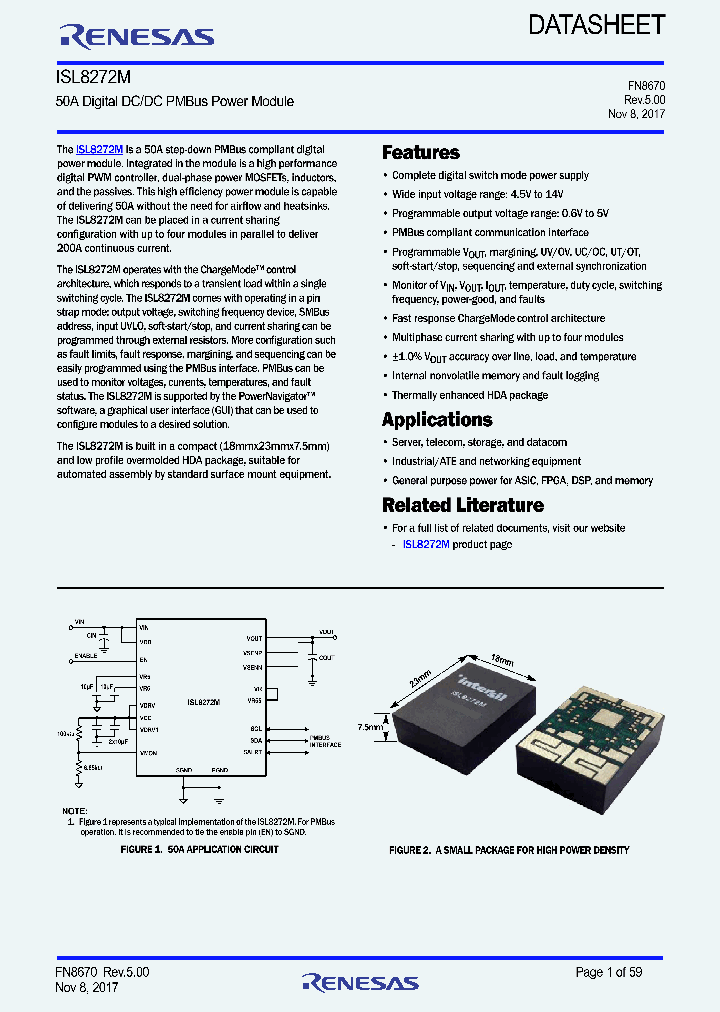 ISL8272MBIRZ_9004536.PDF Datasheet