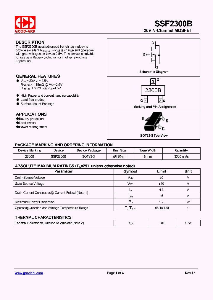 SSF2300B_9005268.PDF Datasheet