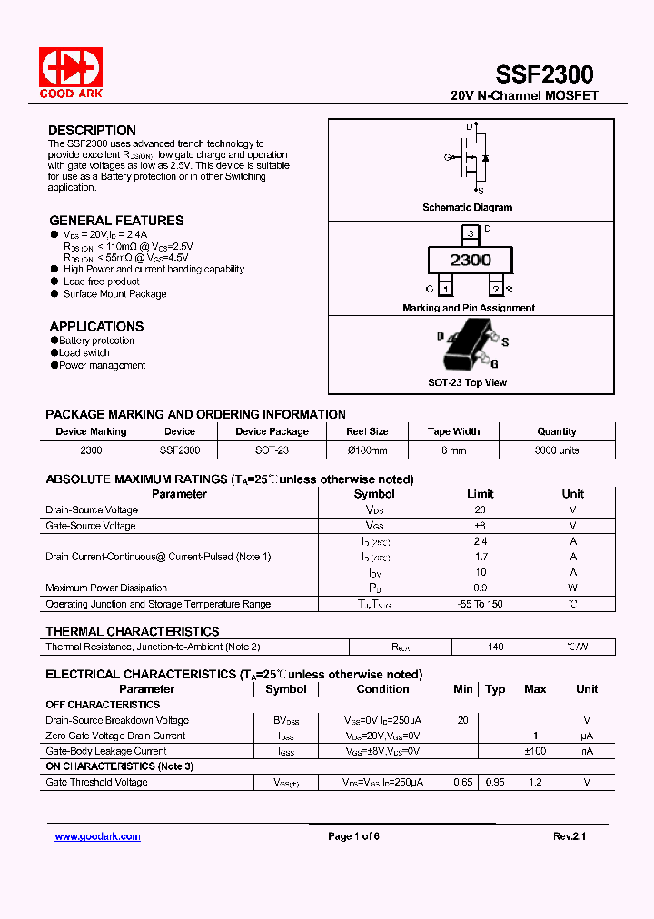 SSF2300_9005264.PDF Datasheet