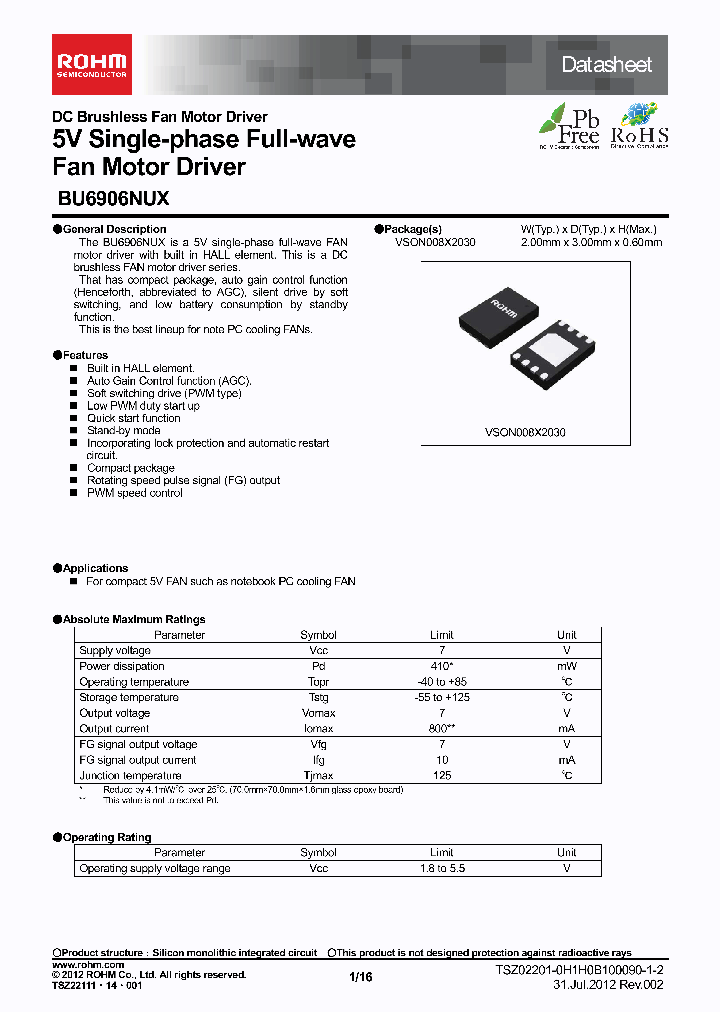 BU6906NUX_9005329.PDF Datasheet