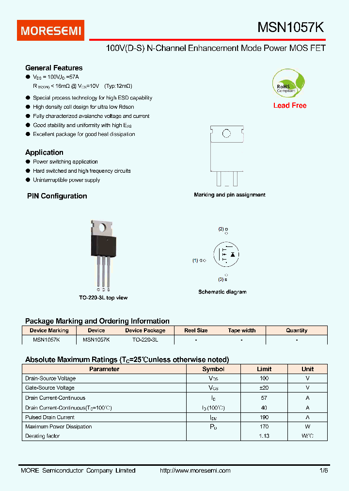 MSN1057K_9005517.PDF Datasheet