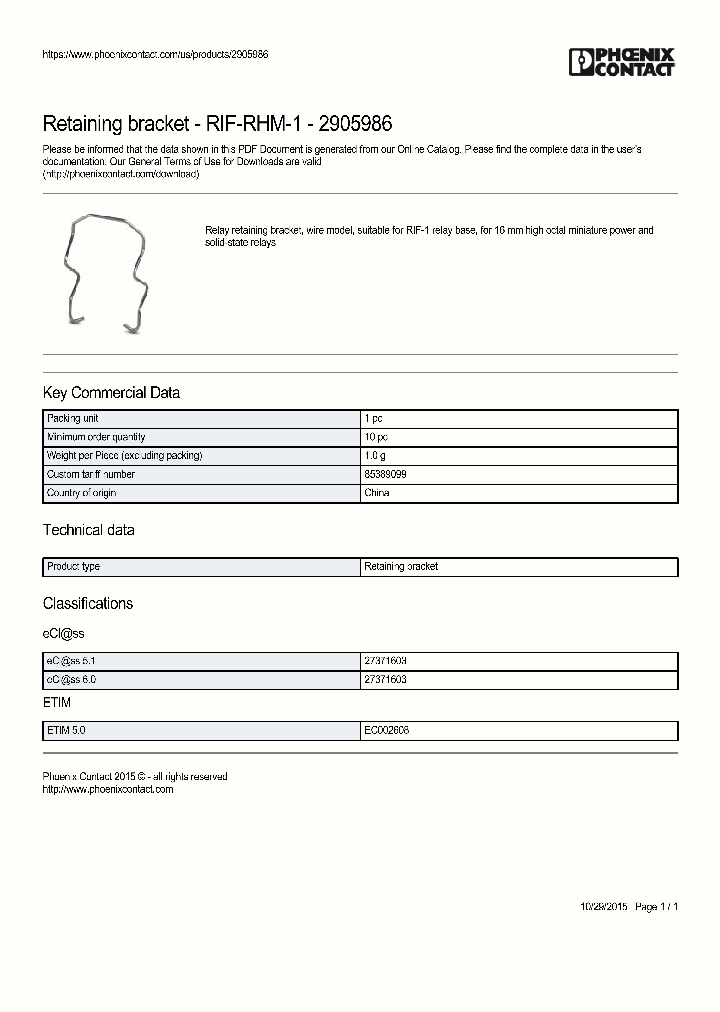 RIF-RHM-1_9005550.PDF Datasheet