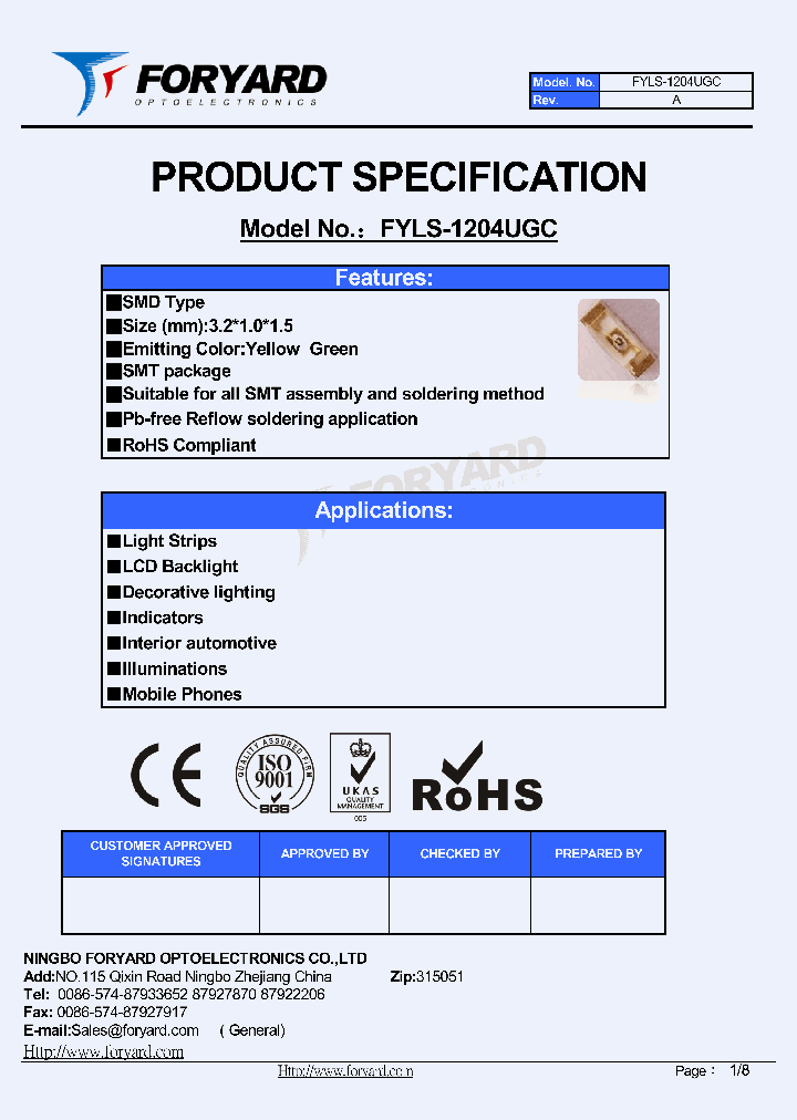 FYLS-1204UGC-15_9005673.PDF Datasheet