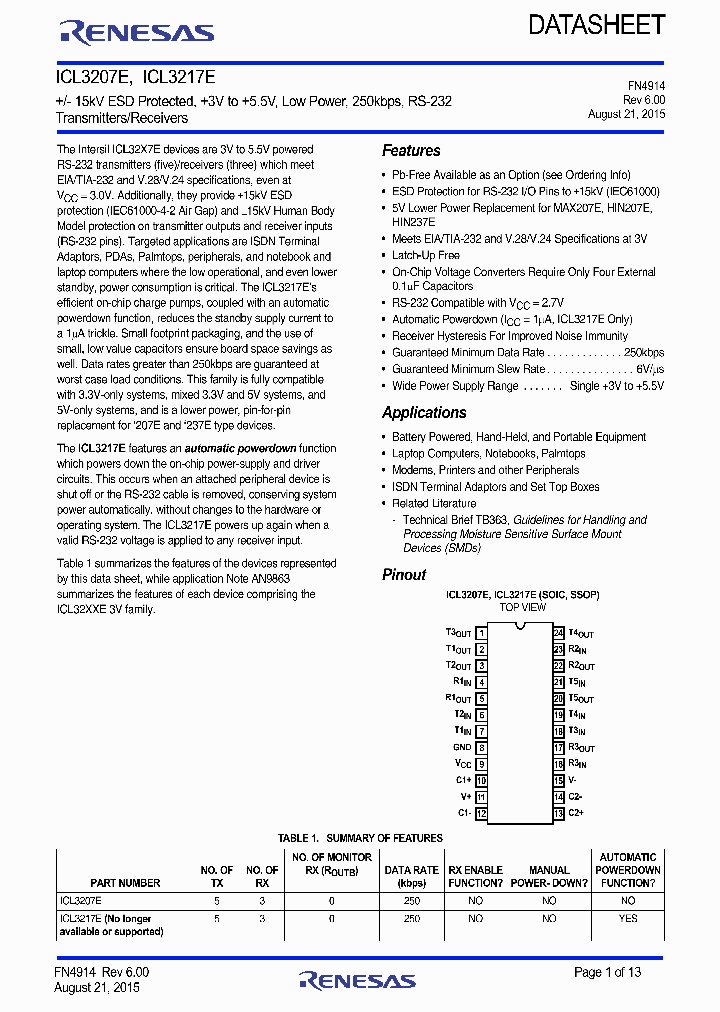 ICL3207E_9005719.PDF Datasheet