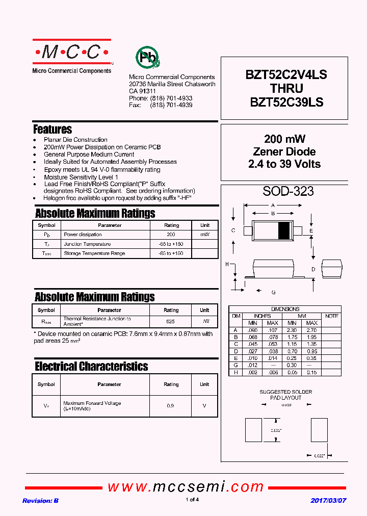 BZT52C5V1LS_9005786.PDF Datasheet