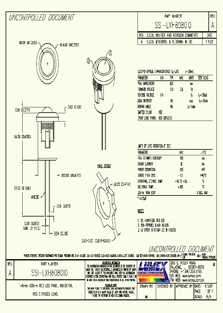 SSI-LXH8080ID_9006020.PDF Datasheet