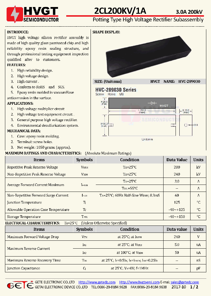 2CL200KV_9006754.PDF Datasheet