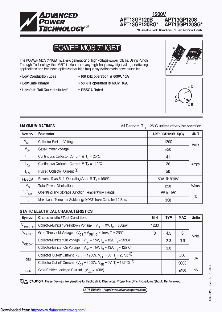 APT13GP120BG_9007001.PDF Datasheet