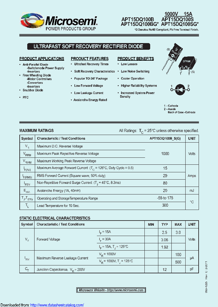 APT15DQ100BG_9007005.PDF Datasheet