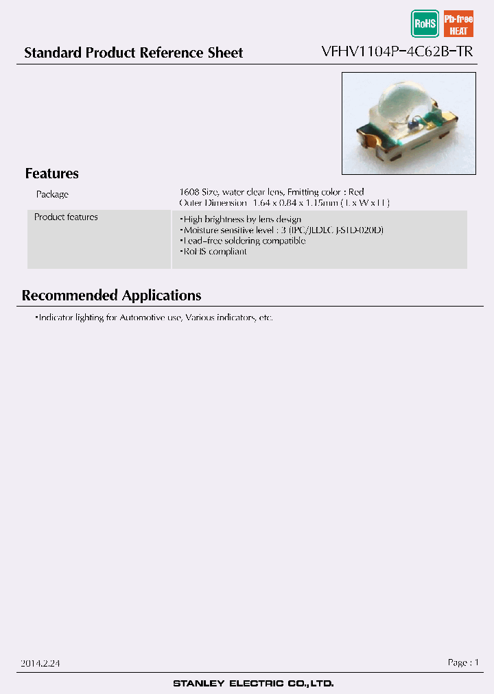 VFHV1104P-4C62B-TR_9007020.PDF Datasheet
