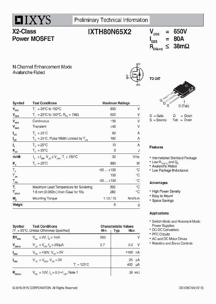 IXTH80N65X2_9007170.PDF Datasheet