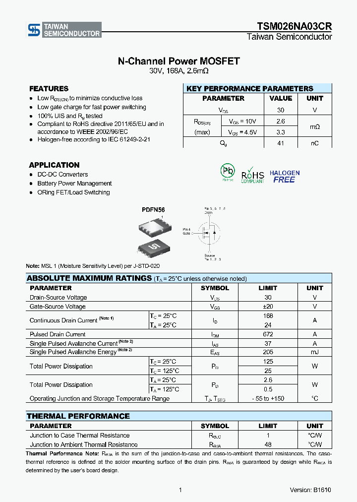 TSM026NA03CR_9007400.PDF Datasheet