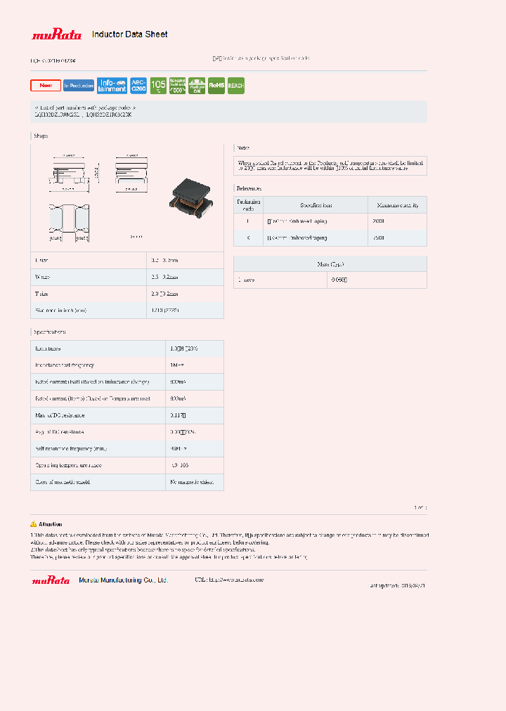 LQH32DZ1R0M23_9007764.PDF Datasheet