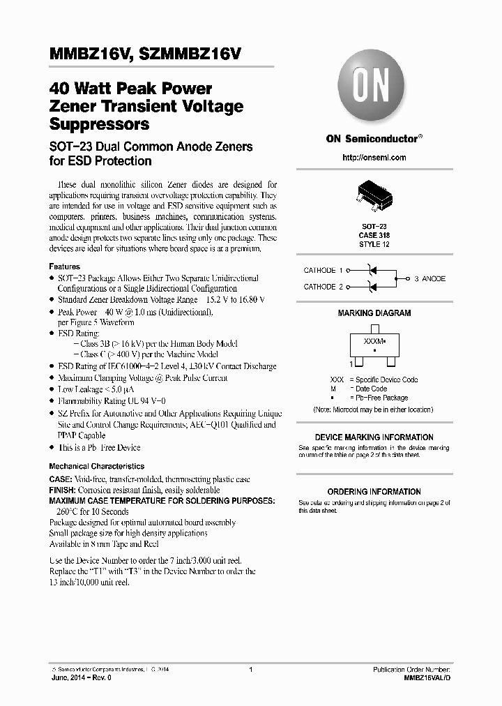 SZMMBZ16VALT1G_9008032.PDF Datasheet