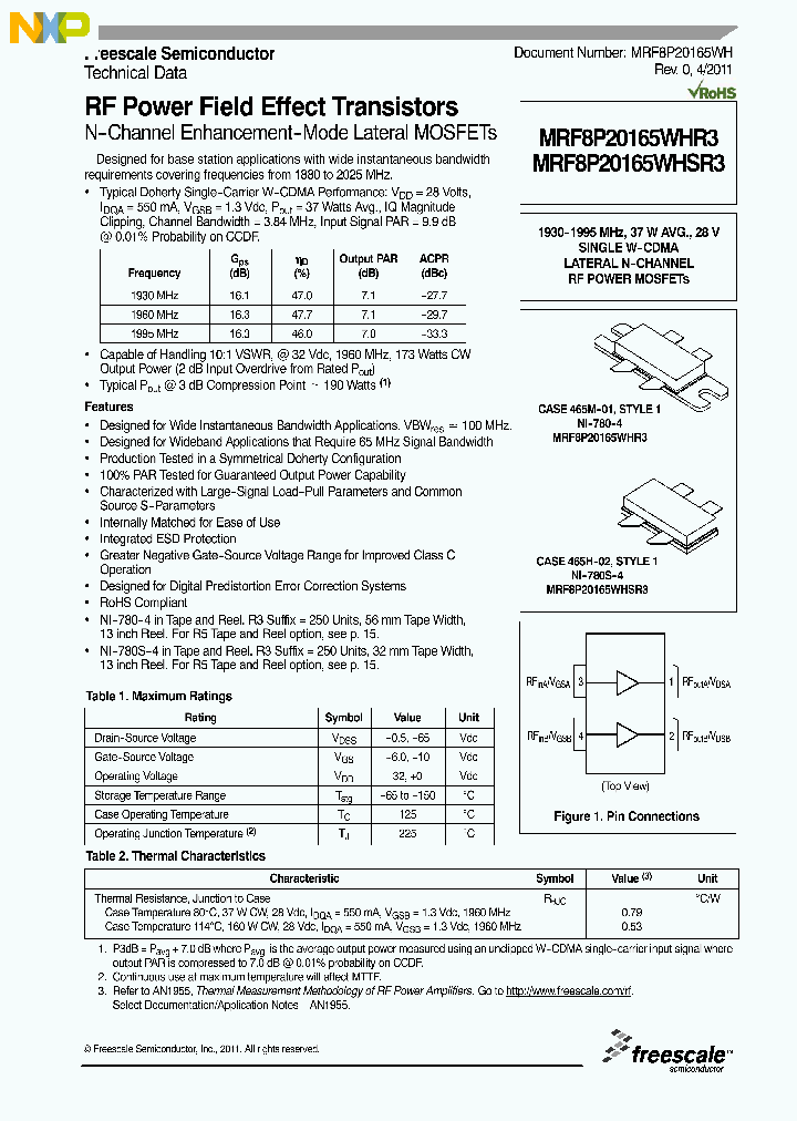 MRF8P20165WH_9008368.PDF Datasheet