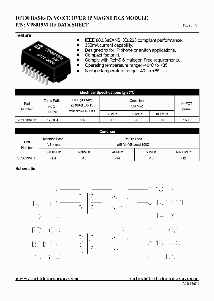 VP8019M-HF_9008615.PDF Datasheet