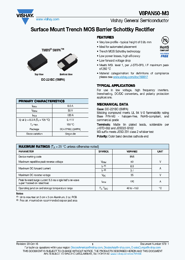 V8PAN50-M3I_9008639.PDF Datasheet