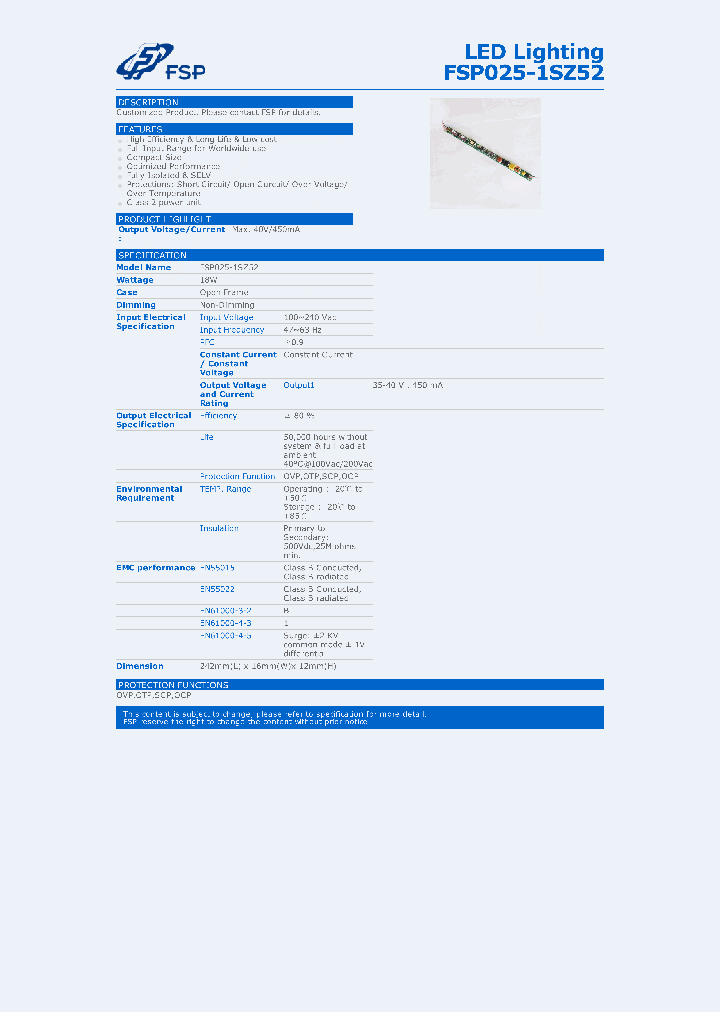 FSP025-1SZ52_9008685.PDF Datasheet