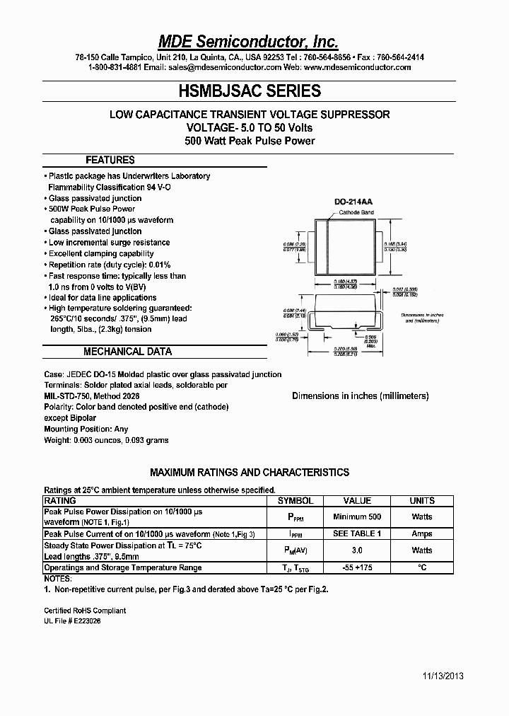 HSMBJSAC70_9008725.PDF Datasheet