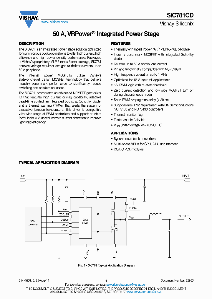 SIC781CD_9008747.PDF Datasheet
