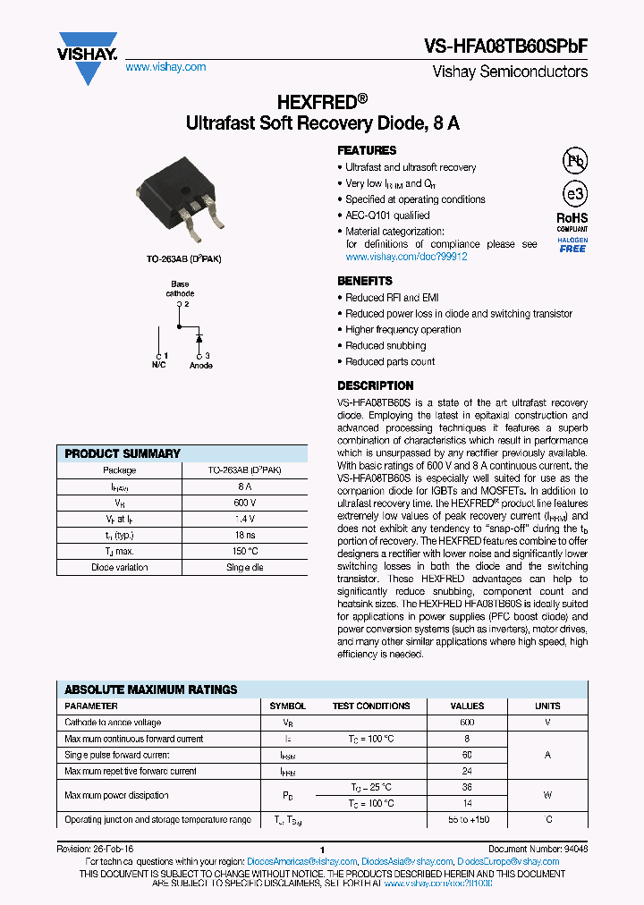 VS-HFA08TB60STRRP_9008872.PDF Datasheet