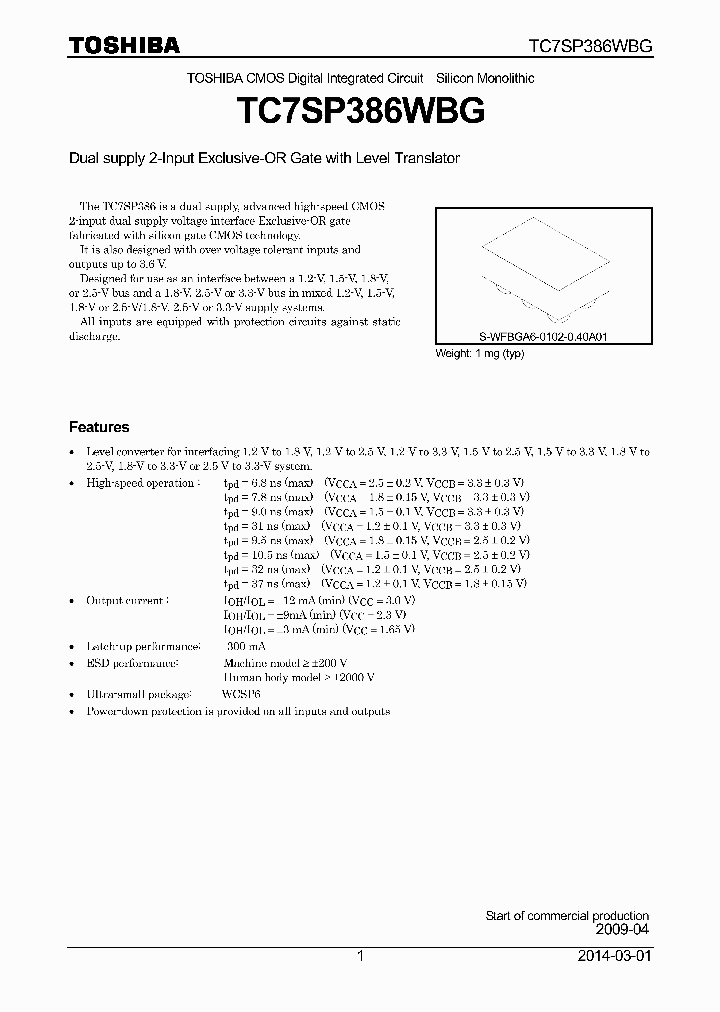 TC7SP386WBG_9009253.PDF Datasheet