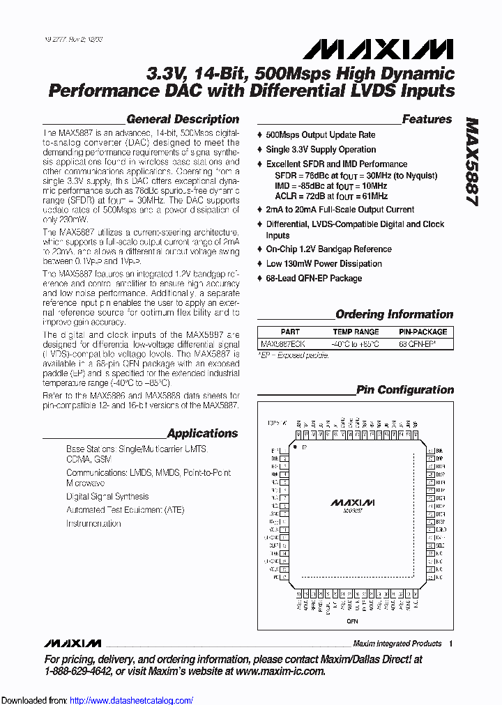 MAX5887EGK-TD_9009493.PDF Datasheet