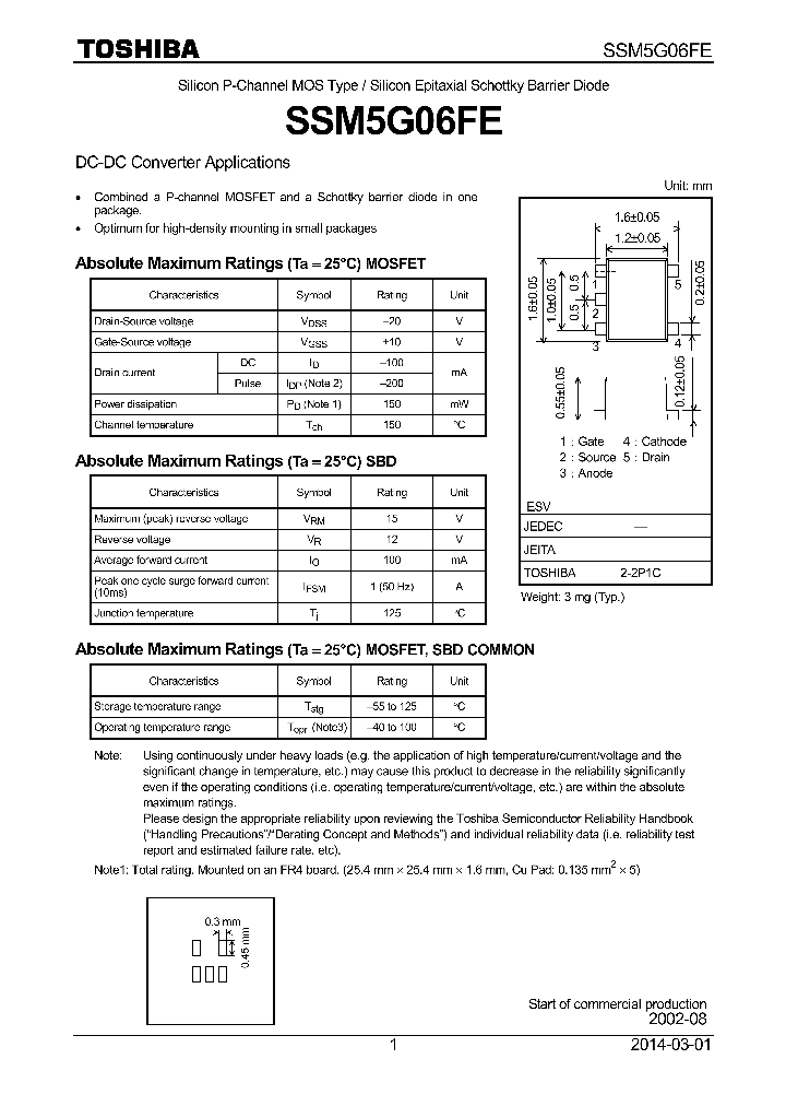 SSM5G06FE_9009568.PDF Datasheet