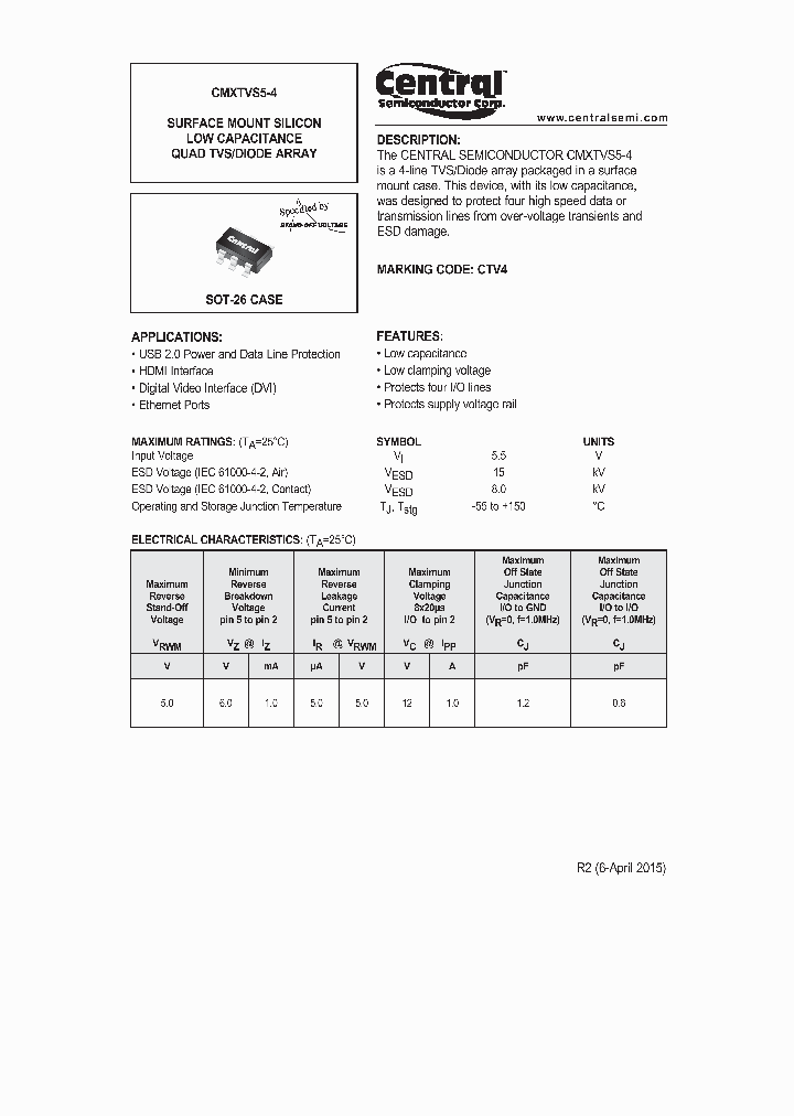 CMXTVS5-4_9009585.PDF Datasheet