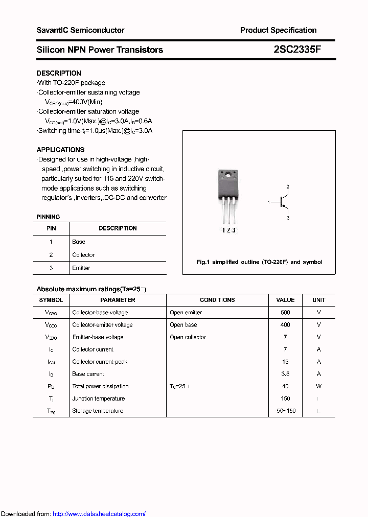 2SC2335F_9010220.PDF Datasheet